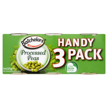 Picture of Batchelors Processed PEAS 225g 3pk x12